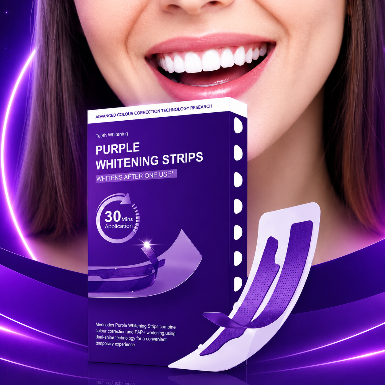 Purple Whitening Strips