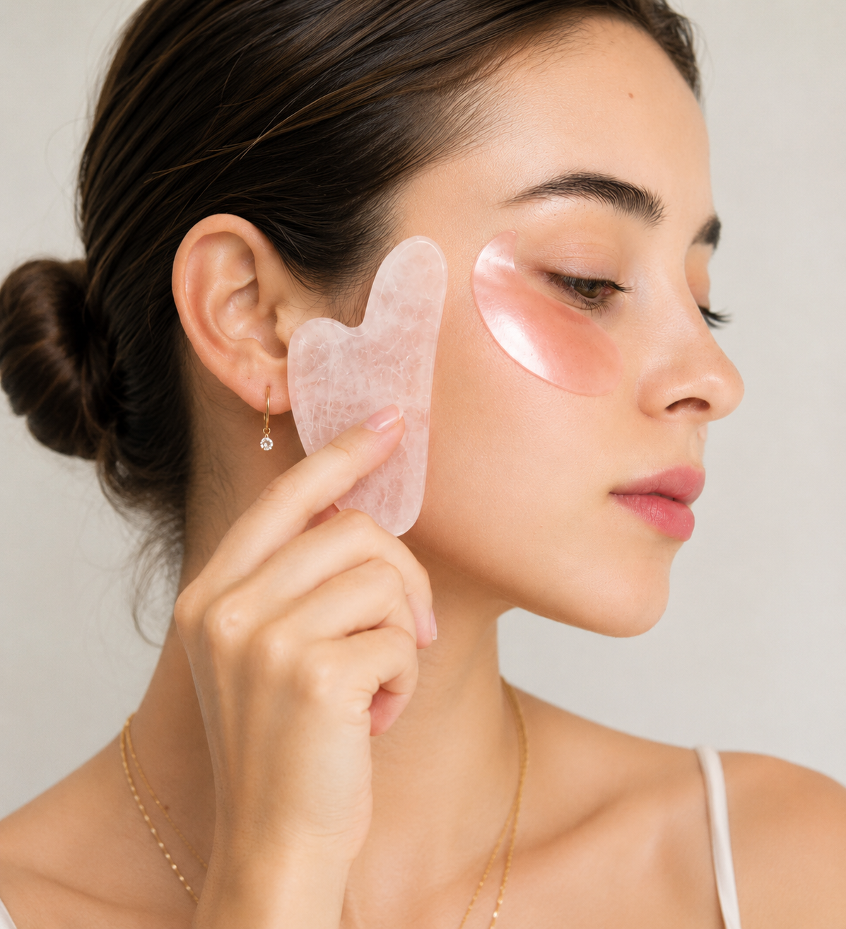 VIORÉ™ Kit Facial de Cuarzo Rosa
